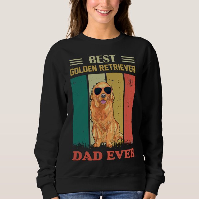 Golden Retriever Dad Sweatshirt (Front)