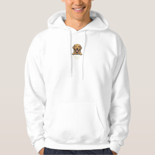 Golden Retriever Dad Vintage Engraving Hoodie