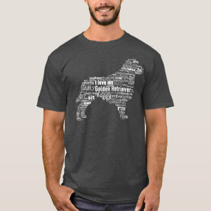 Golden Retriever Described In Many Words  T-Shirt