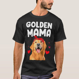 Golden Retriever Design For Mum Women Golden Retri T-Shirt