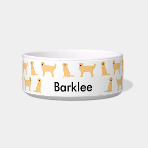Golden Retriever Dog Bowl