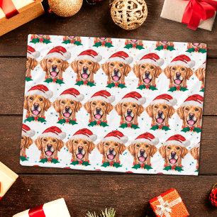 Golden Retriever Dog Breed Christmas Fleece Blanket