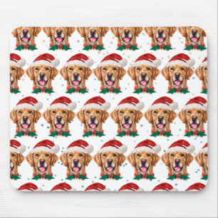 Golden Retriever Dog Breed Christmas Mouse Pad