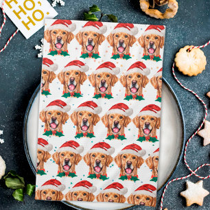 Golden Retriever Dog Breed Christmas Tea Towel