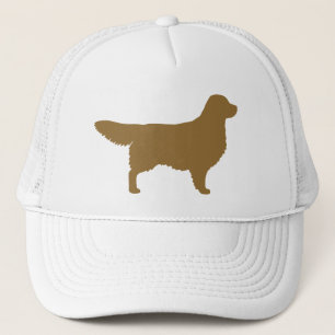 Golden Retriever Dog Breed Silhouette Trucker Hat