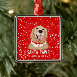 Golden Retriever Dog Christmas Ornament