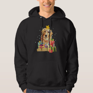 Golden Retriever Dog Christmas Winter Ugly Christm Hoodie