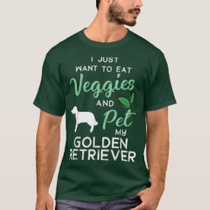 Golden Retriever Dog Cigar lover owner Xmas Birthd T-Shirt