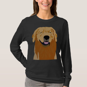 Golden Retriever Dog Cute Portrait T-Shirt