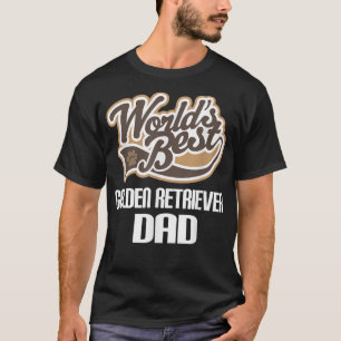Golden Retriever Dog Dad Pet Gift T-Shirt