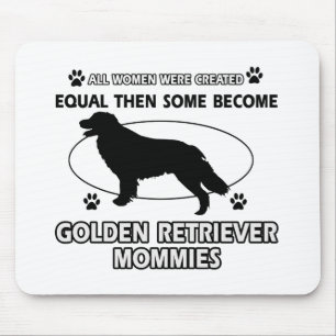 Golden Retriever dog designs Mouse Pad