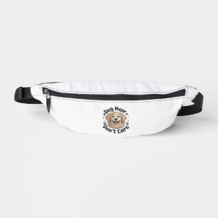 Golden Retriever Dog Hair Don't Care Funny Quote Bum Bags