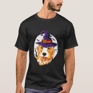 Golden Retriever Dog Head T-Shirt