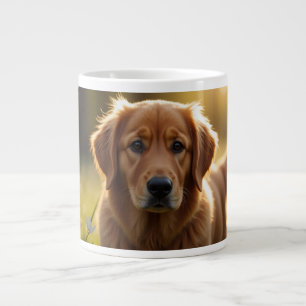 Golden Retriever Dog Large Coffee Mug