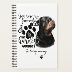 Golden Retriever Dog Owner Birthday Gift Dog Quote Planner