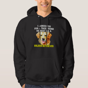 Golden Retriever Dog Owner I Asked For A True Frie Hoodie