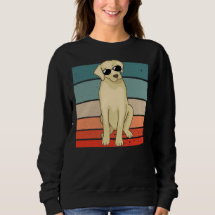 Golden Retriever Dog Owner Retro Vintage Walker Sweatshirt