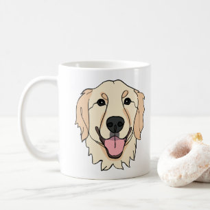 Golden Retriever Dog Personalized Coffee Mug