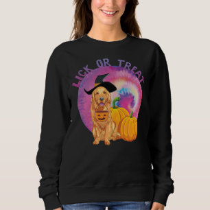 Golden Retriever Dog Pet Halloween Sweatshirt