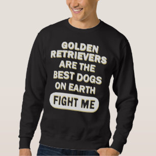 Golden Retriever Dog Puppy Owner Gashing Sweatshirt