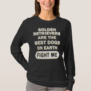Golden Retriever Dog Puppy Owner Gashing T-Shirt