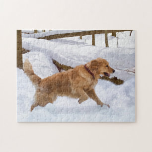 Golden Retriever Dog Puzzle