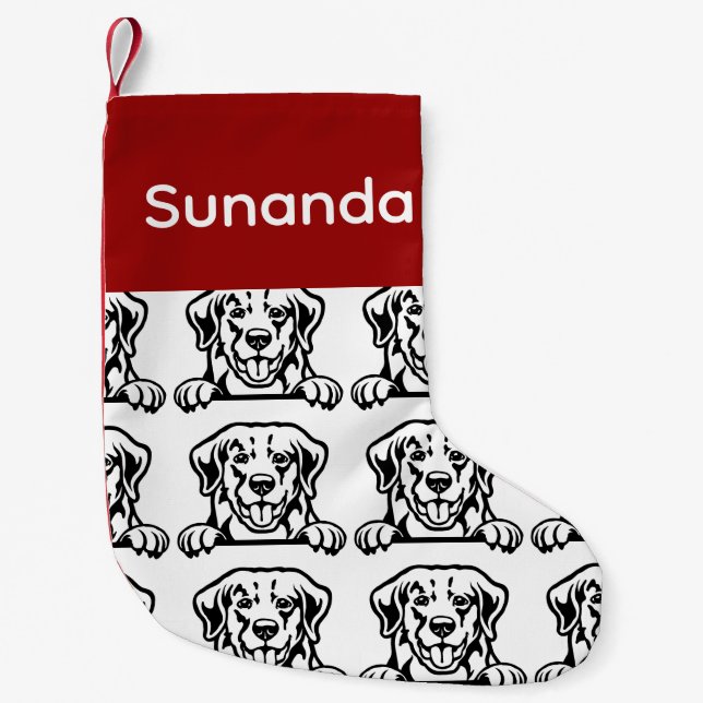 Golden Retriever dog socks Customised dog Socks -  (Front)