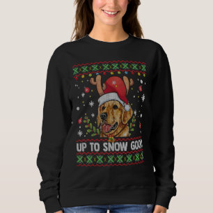 Golden Retriever Dog Ugly Christmas Sweater