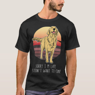 Golden Retriever Dog Vintage T-Shirt