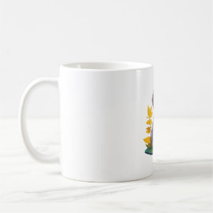 Golden Retriever Doggo T Shirt Cute Digital Chibi Coffee Mug