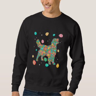 Golden Retriever Eggs Easter Day Dog Dad Dog Mum Sweatshirt