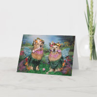 Golden Retriever Fairy Dust Birthday