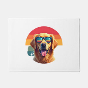 Golden Retriever for Kids Boys Girls Sunglasses Pe Doormat