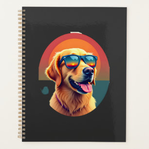 Golden Retriever for Kids Boys Girls Sunglasses Pe Planner