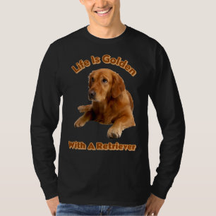 Golden Retriever For Men Women And Youth T-Shirt
