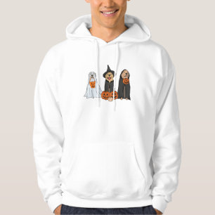 Golden Retriever Ghost Halloween Trick Or Treat Do Hoodie