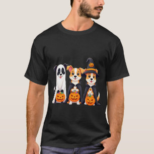 Golden Retriever Ghost Halloween Trick Or Treat Do T-Shirt