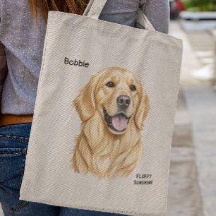 Golden Retriever Gift For Golden Fans Tote Bag