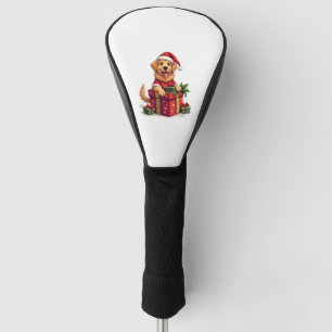 Golden Retriever Gift Wrap Golf Head Cover