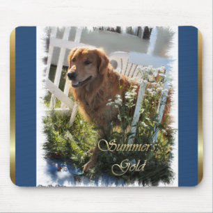 Golden Retriever Gifts Mouse Pad