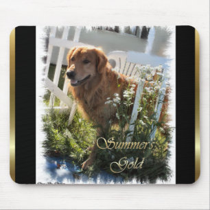 Golden Retriever Gifts Mouse Pad
