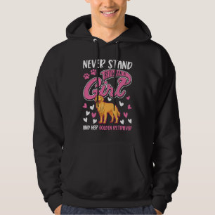 Golden Retriever Girl  2 Hoodie
