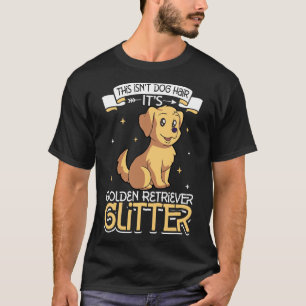 Golden Retriever glitter T-Shirt