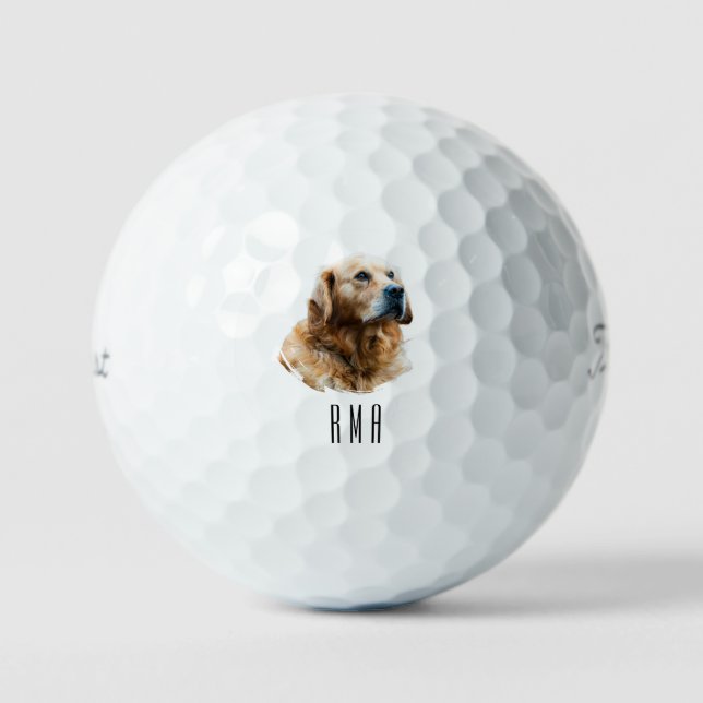 Golden Retriever Golf Balls (Front)