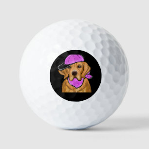GOLDEN RETRIEVER GOLF BALLS