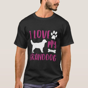 Golden Retriever Grandma Grandpa Granddog T-Shirt