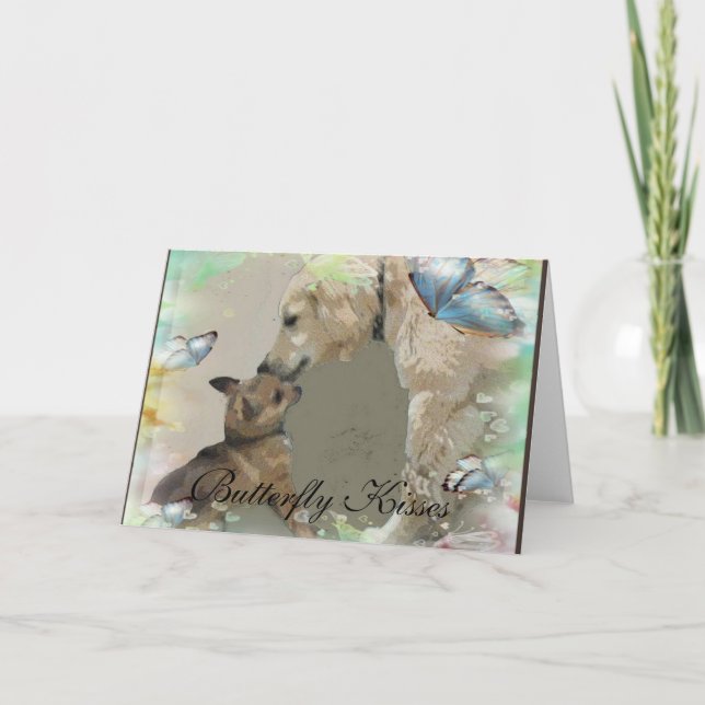 Golden Retriever Greeting Card (Front)