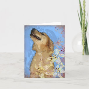 Golden Retriever Greeting Card