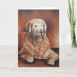 Golden Retriever Greeting Card