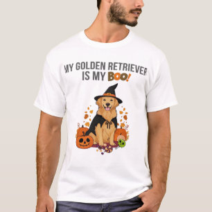 Golden Retriever Halloween Dog  My Golden Retrieve T-Shirt